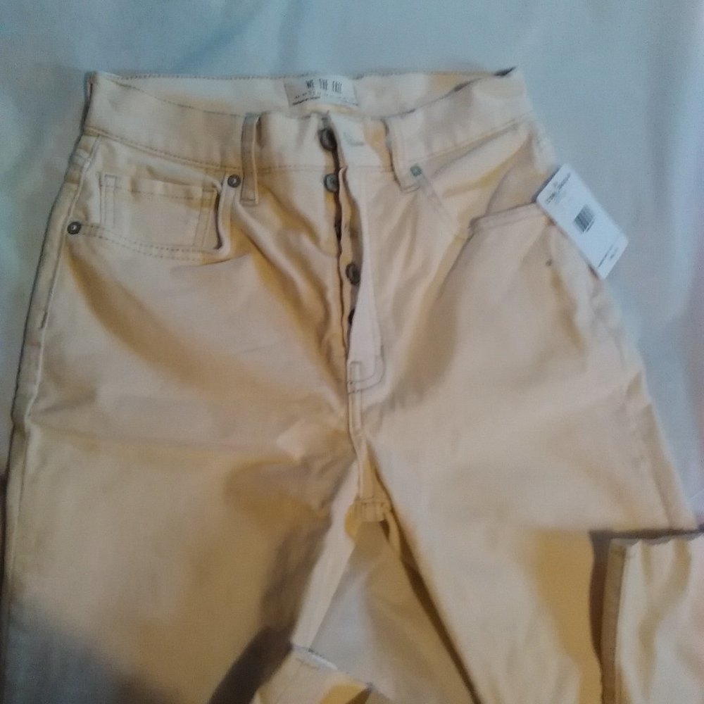 New with tags We the free pant with pockets#button fly